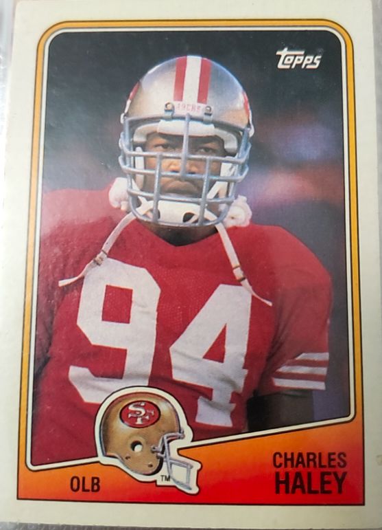 1988 Topps #52 Charles Haley — front