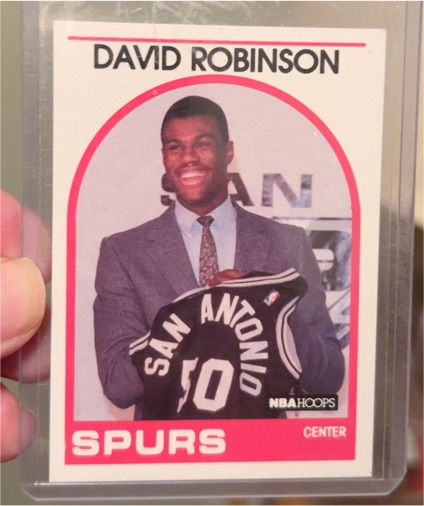 1989-90 Hoops #138 David Robinson — front