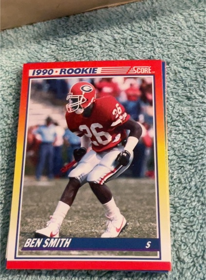 1990 Score #310 Ben Smith — front