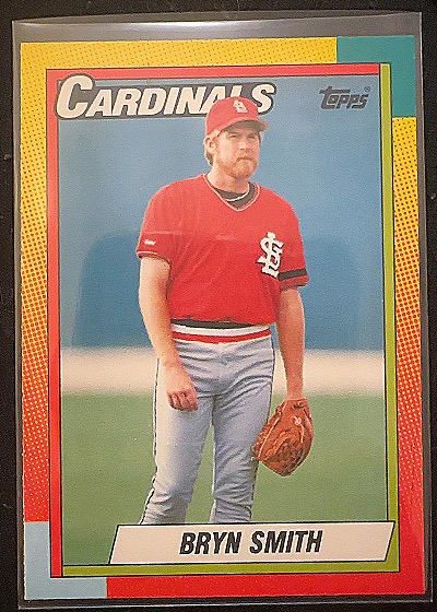 1990 Topps Traded #117T Bryn Smith — front