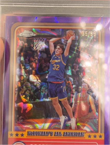 2024 Topps Chrome McDonald's All American #28 Cooper Flagg — front