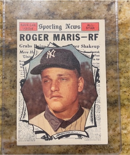 1961 Topps #576 Roger Maris — front