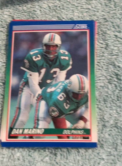 1990 Score #13 Dan Marino — front