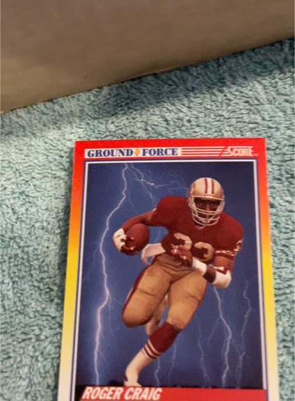 1990 Score Ground Force #329 Roger Craig — front