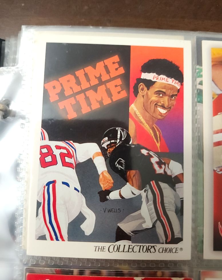1991 Upper Deck #85 Deion Sanders — front