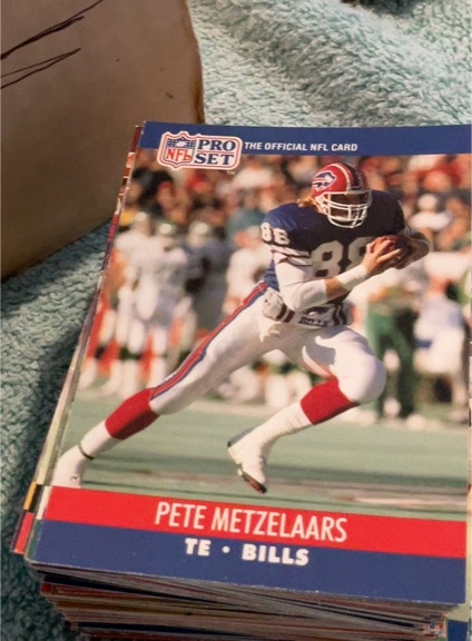 1990 Pro Set #439 Pete Metzelaars — front