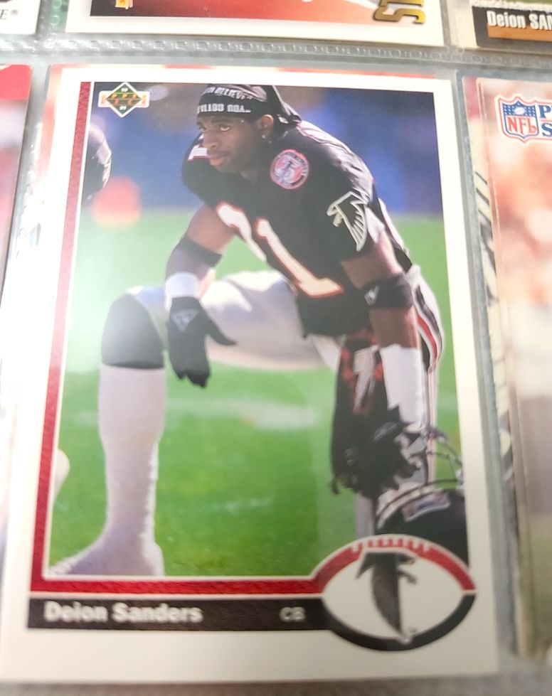 1991 Upper Deck #154 Deion Sanders — front