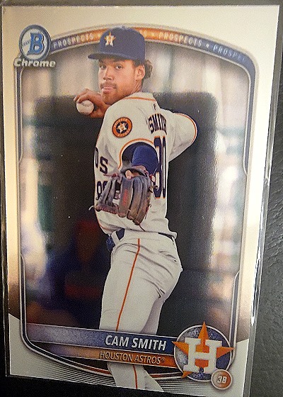 2025 Bowman Chrome Prospects #BCP-48 Cam Smith — front