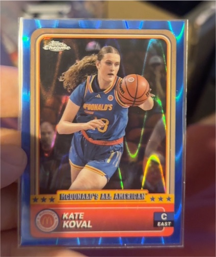 2024 Topps Chrome McDonald's All American #6 Kate Koval — front