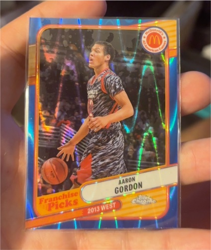 2024 Topps Chrome McDonald's Franchise Picks #REA-AGO Aaron Gordon — front
