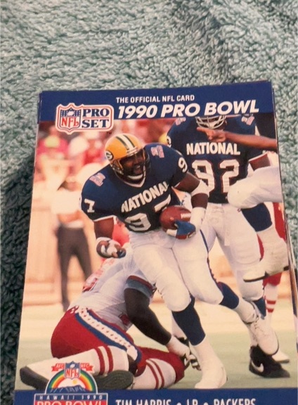 1990 Pro Set #393 Tim Harris — front