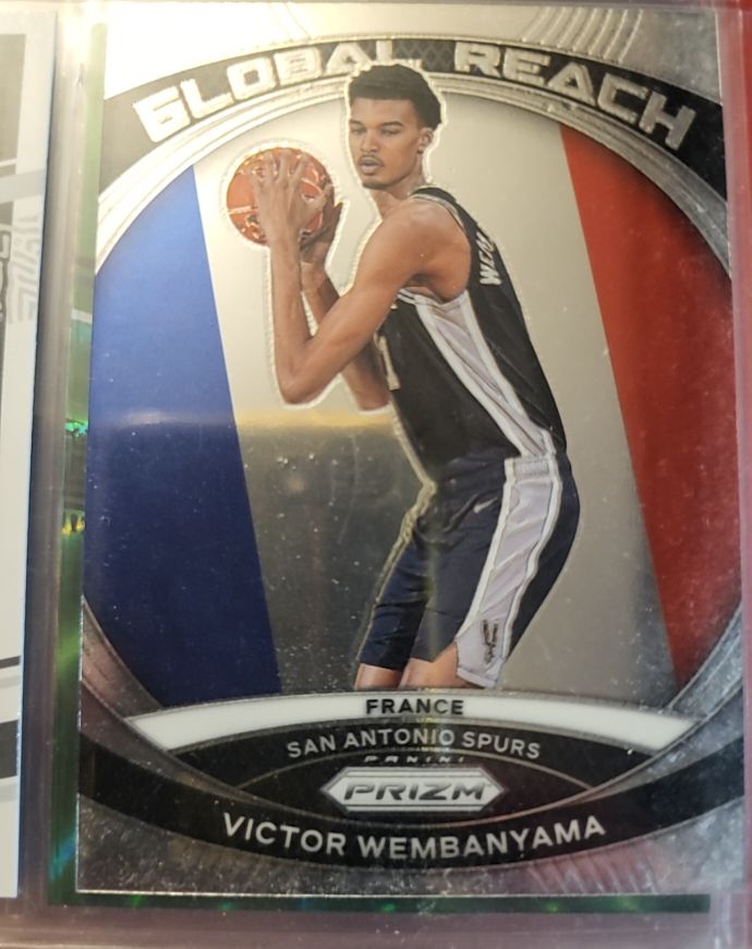2023-24 Panini Prizm #2 Victor Wembanyama Global Reach — front