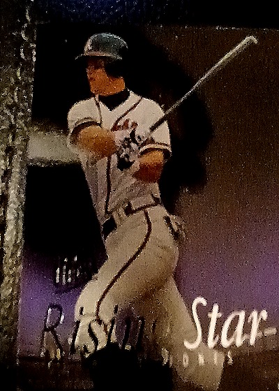 1997 Fleer Andruw Jones Soaring Stars #6 Atlanta Braves — front