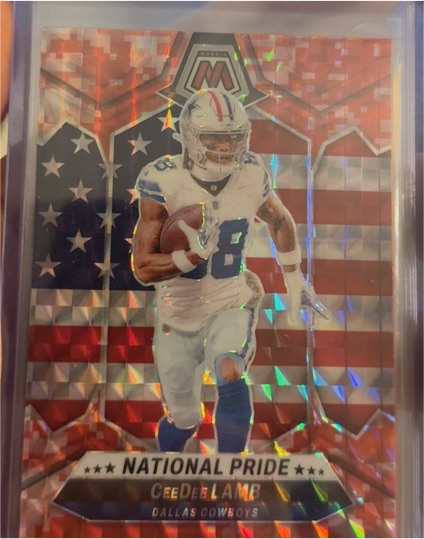 2024 Panini Mosaic #262 CeeDee Lamb National Pride — front