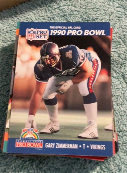 1990 Pro Set Pro Bowl #425 Gary Zimmerman — front