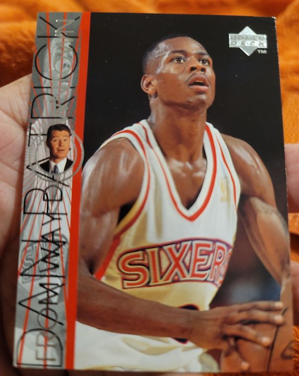 1996-97 Upper Deck #350 Allen Iverson — front