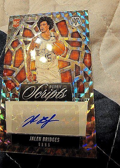 2024-25 Panini Mosaic #MS-JBR Jalen Bridges — front
