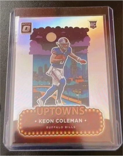 2024 Panini Donruss Optic Uptowns #15 Keon Coleman Rookie — front