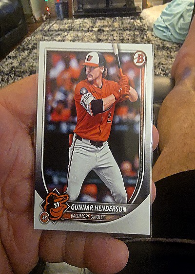 2025 Bowman #2 Gunnar Henderson — front