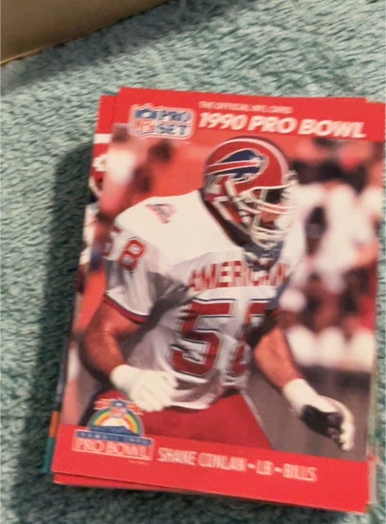 1990 Pro Set #337 Shane Conlan — front