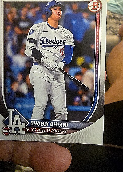 2025 Bowman #17 Shohei Ohtani — front