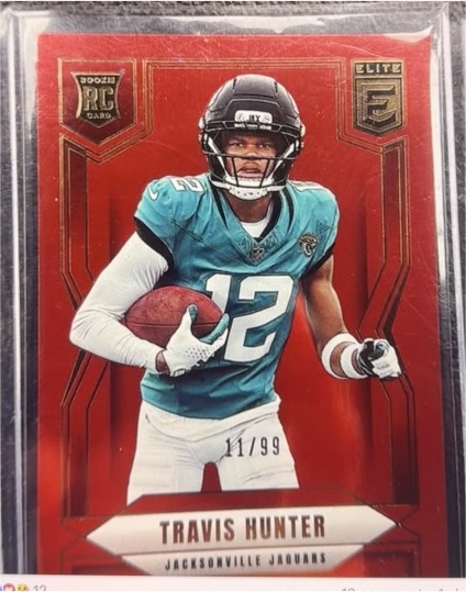 2025 Donruss Elite #11 Travis Hunter — front