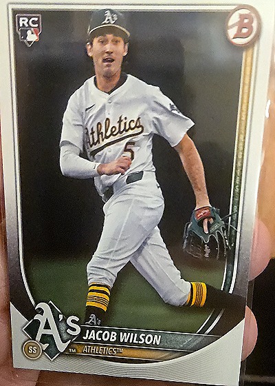 2025 Bowman #9 Jacob Wilson — front