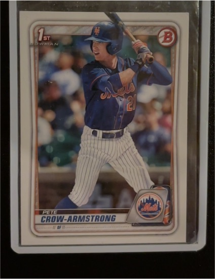 2020 Bowman Draft #BD-72 Pete Crow-Armstrong — front