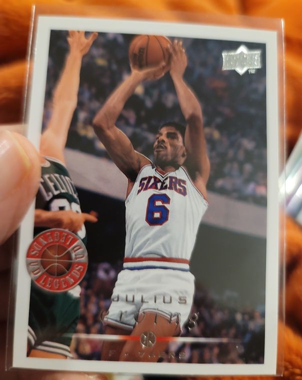 2008-09 Upper Deck Legends #218 Julius Erving — front