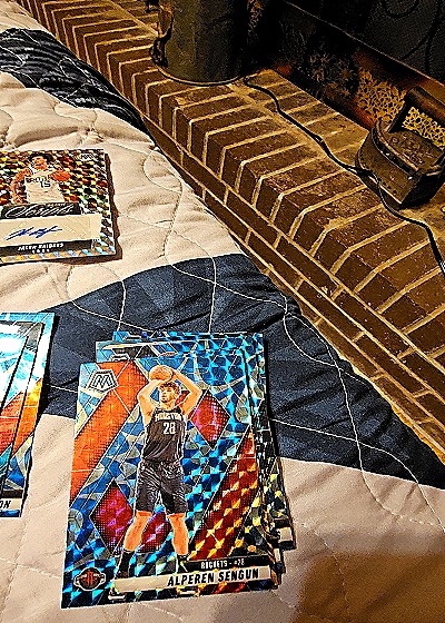 2022 Panini Mosaic #28 Alperen Sengun — front