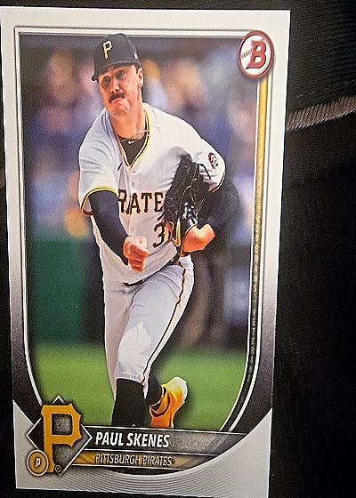 2025 Bowman #30 Paul Skenes — front