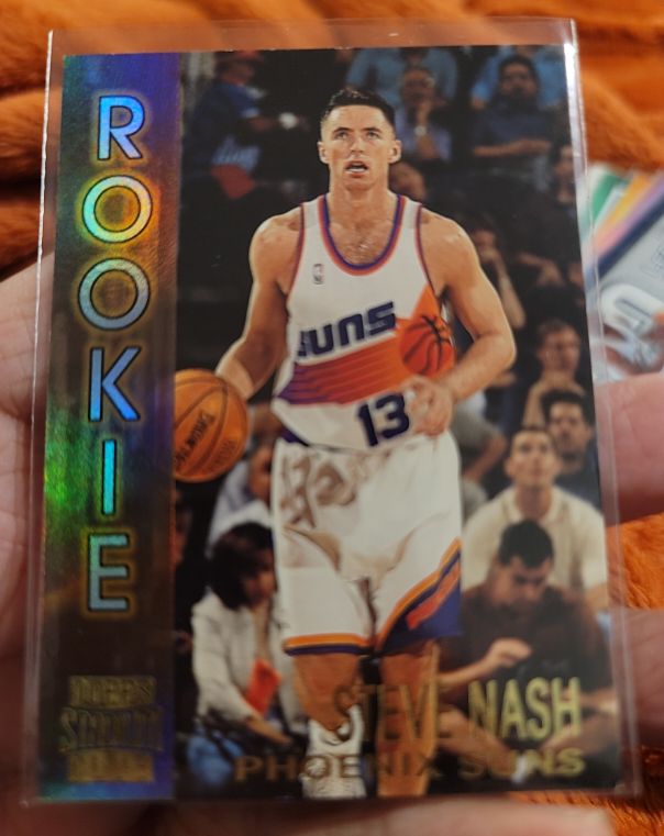1996-97 Topps Stadium Club #R12 Steve Nash Rookie — front