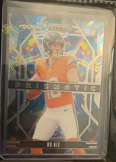 2024 Panini Prizm #11 Bo Nix — front