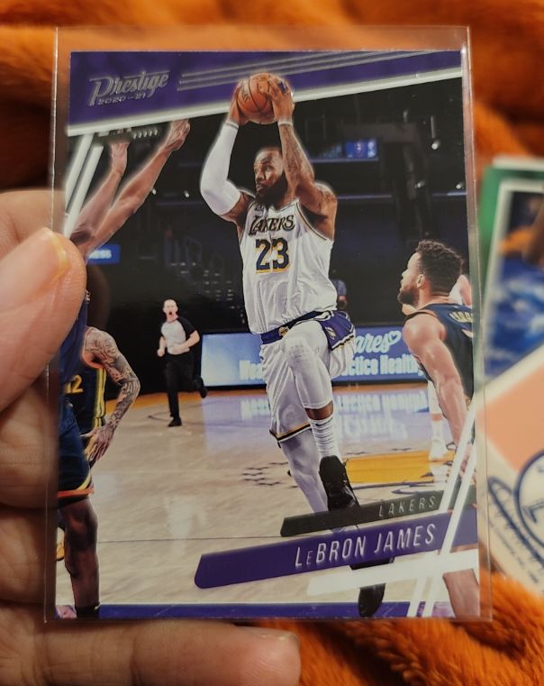 2020-21 Panini Chronicles Prestige #51 LeBron James — front