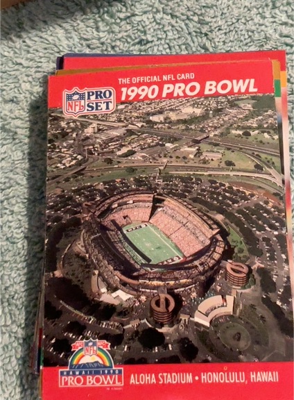 1990 Pro Set #334 Aloha Stadium — front