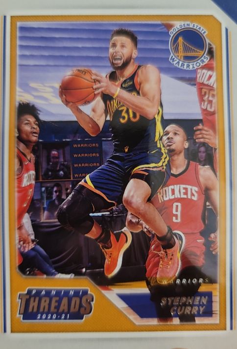 2020-21 Panini Chronicles Threads #79 Stephen Curry — front