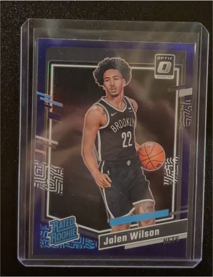 2023-24 Panini Donruss Optic #206 Jalen Wilson — front