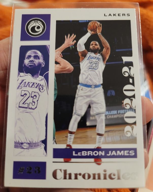 2020-21 Panini Chronicles #46 LeBron James — front