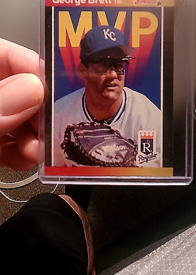 1989 Donruss Baseball #BC-7 George Brett MVP — front
