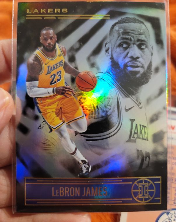 2020-21 Panini Illusions #101 LeBron James — front
