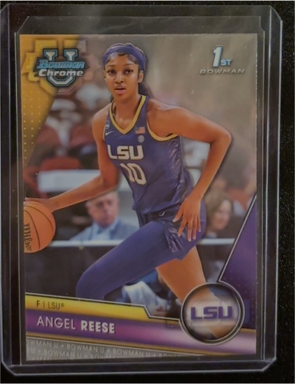 2023-24 Bowman University Chrome #49 Angel Reese — front