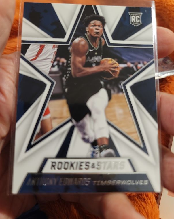 2020-21 Panini Chronicles Rookies and Stars #657 Anthony Edwards — front
