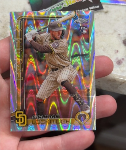 2025 Topps Chrome #106 Brandon Lockridge — front