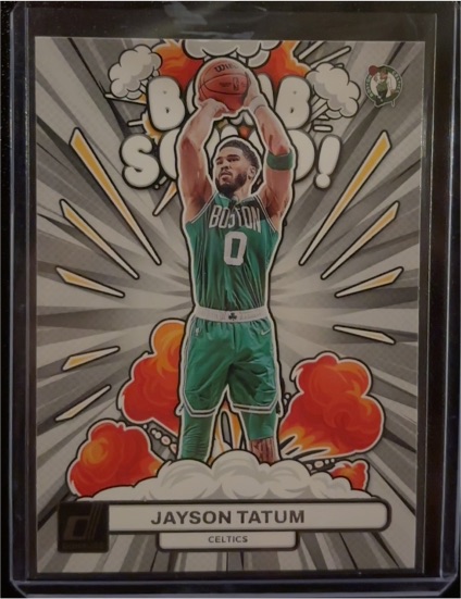 2023-24 Donruss Bomb Squad #14 Jayson Tatum — front