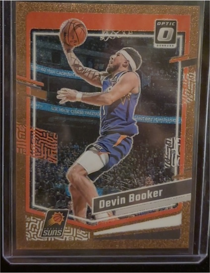 2023-24 Panini Donruss Optic #44 Devin Booker — front