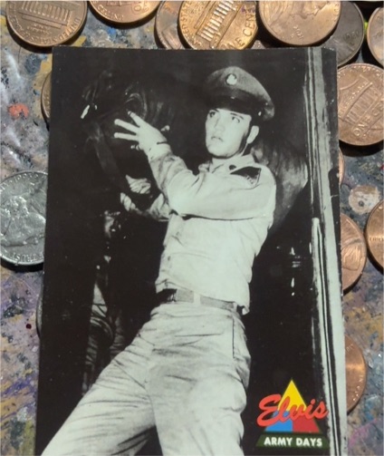 1992 River Group Elvis Presley #3 Army Days — front