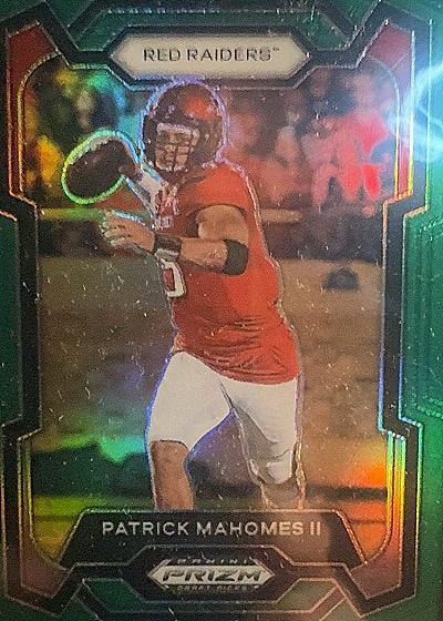 2024 Panini Prizm Draft Picks #61 Patrick Mahomes II Texas Tech Red Raiders — front