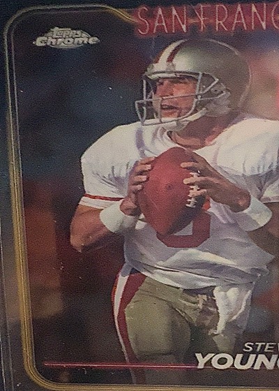 2024 Topps Chrome #178 Steve Young — front