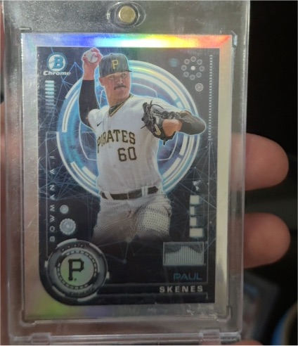 2024 Bowman Chrome AI Insert #BAI-15 Paul Skenes — front