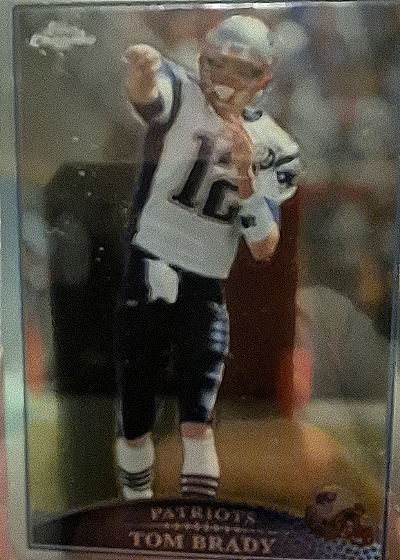 2000 Topps Chrome #138 Tom Brady — front